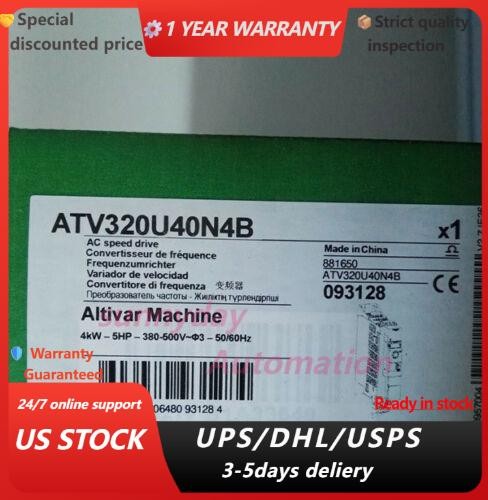1PC New Schneider ATV320U40N4B 4Kw Inverter Fast Shipping