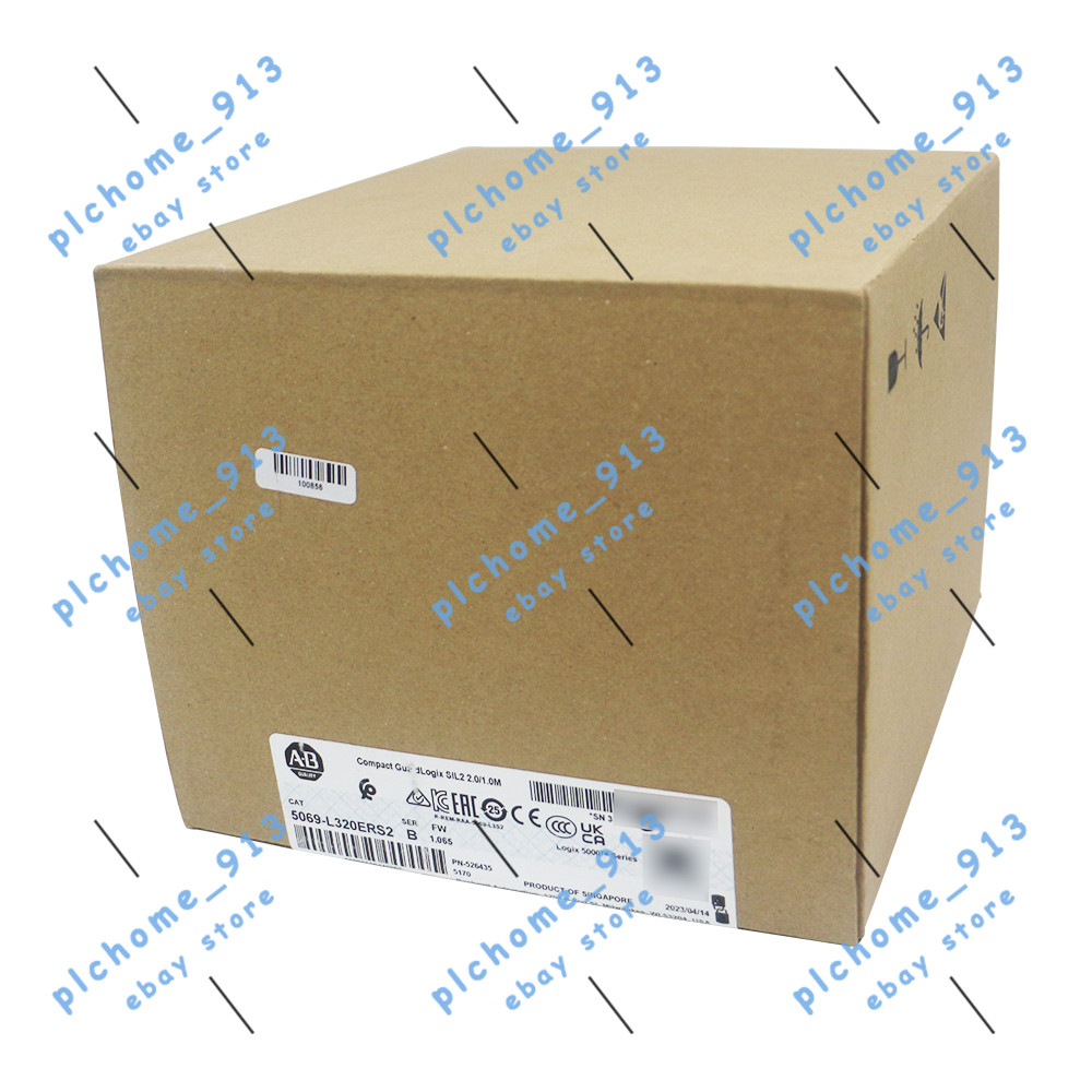 New 5069-L320ERS2 Allen Bradley Compact GuardLogix 5380 Safety SIL2 2.0/1.0M