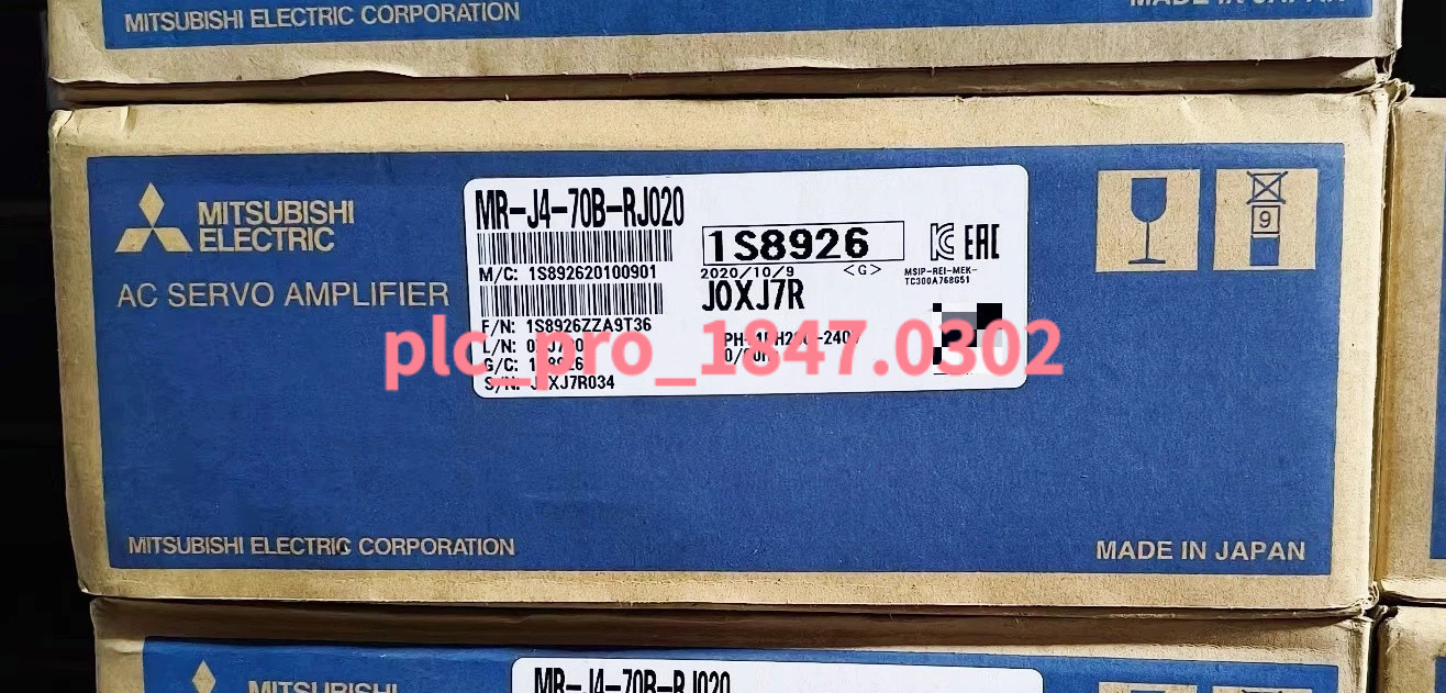 MR-J4-70B-RJ020 1PCS New Mitsubishi MR-J4-70B-RJ020 Servo Drive Fast delivery