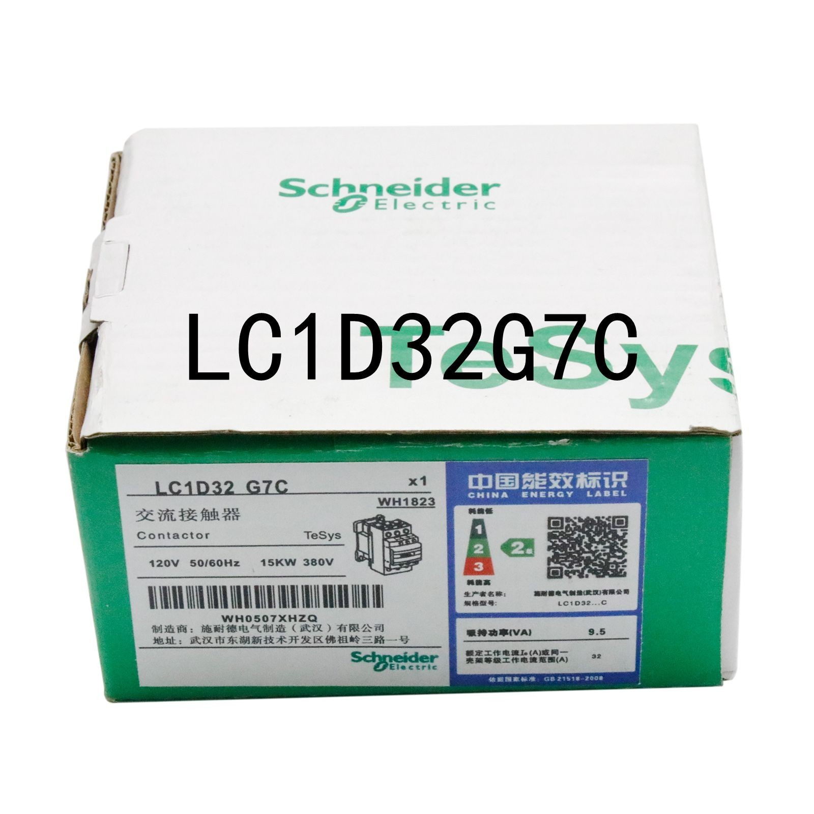 New for Schneider LC1D32G7C Contactor With Coil 120VAC 32Amp. 50/60Hz