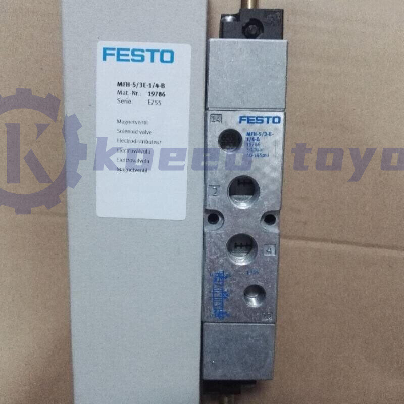New 1PC MFH-5/3E-1/4-B 19786 Solenoid Valve