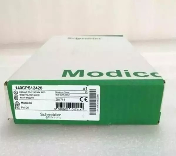 New In Box Schneider 140CPS12420 140 CPS 12420 PLC Power Supply