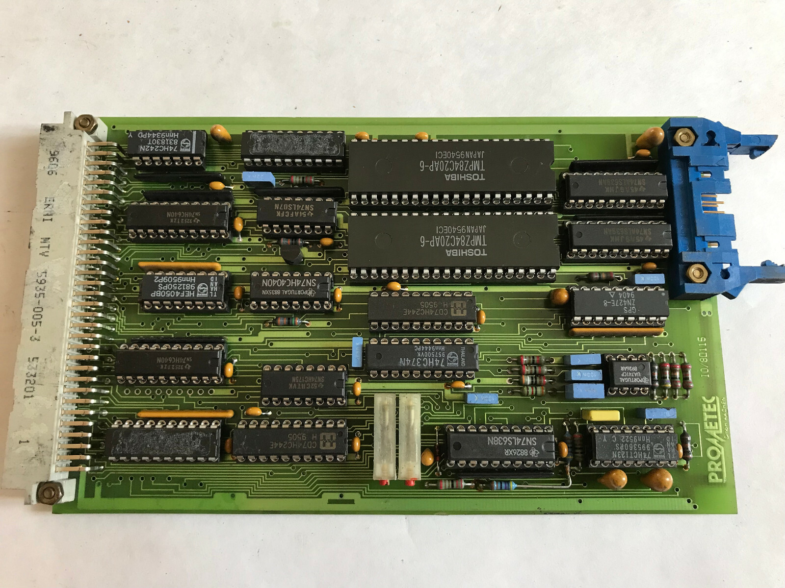 PROMETEC IO/80115 CNC,10-80115,I0-80115 BOARD IO-80115,I0/8D115,SM,SV.EV