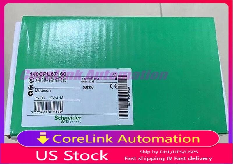 Schneider 140CPU67160 PLC Module New In Box Fast Shipping
