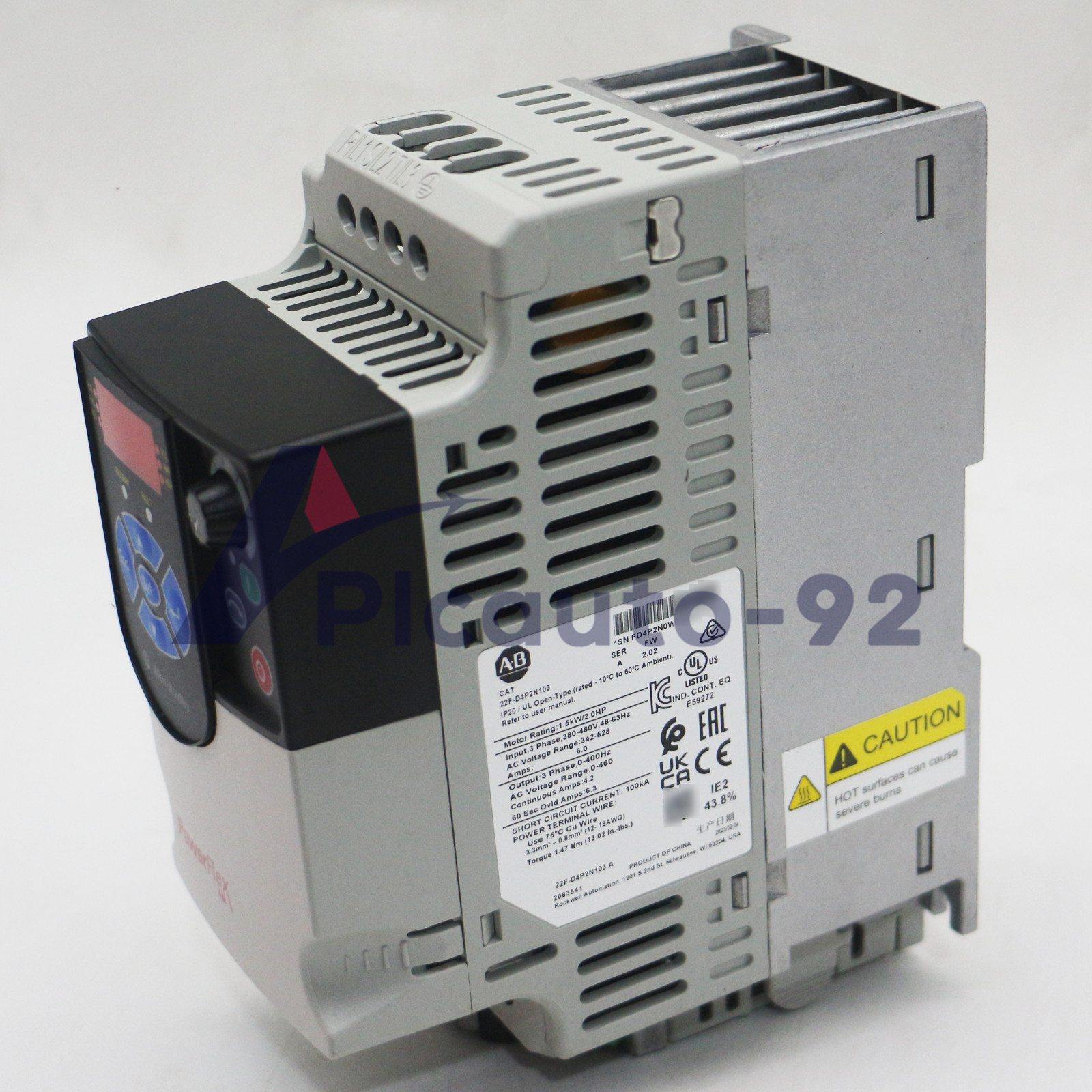 2023 Allen Bradley NEW Sealed 22F-D4P2N103 PowerFlex 4M 1.5 kW 2 HP AC Drive
