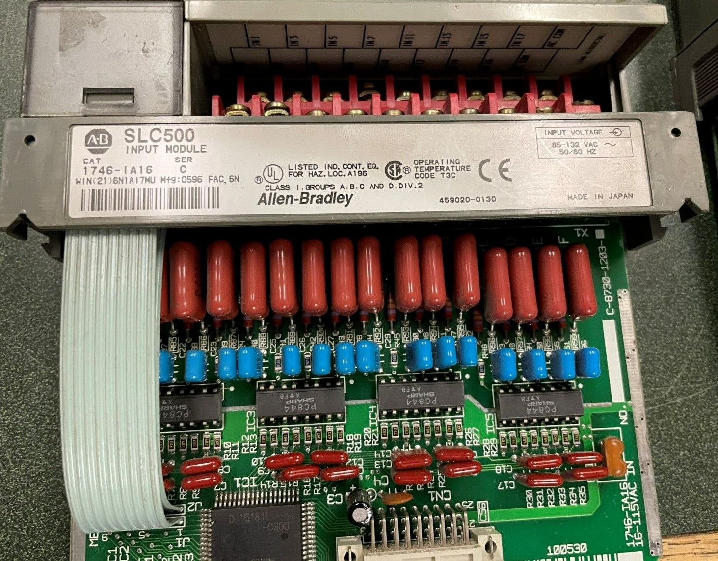 ALLEN BRADLEY 1746-IA16 INPUT MODULE Series C