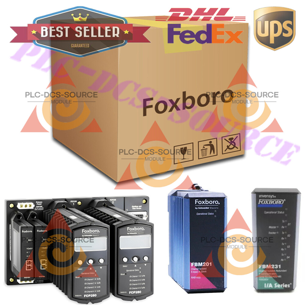 FOXBORO FBM241 P0914WM PLC Module Via FEDEX/DHL