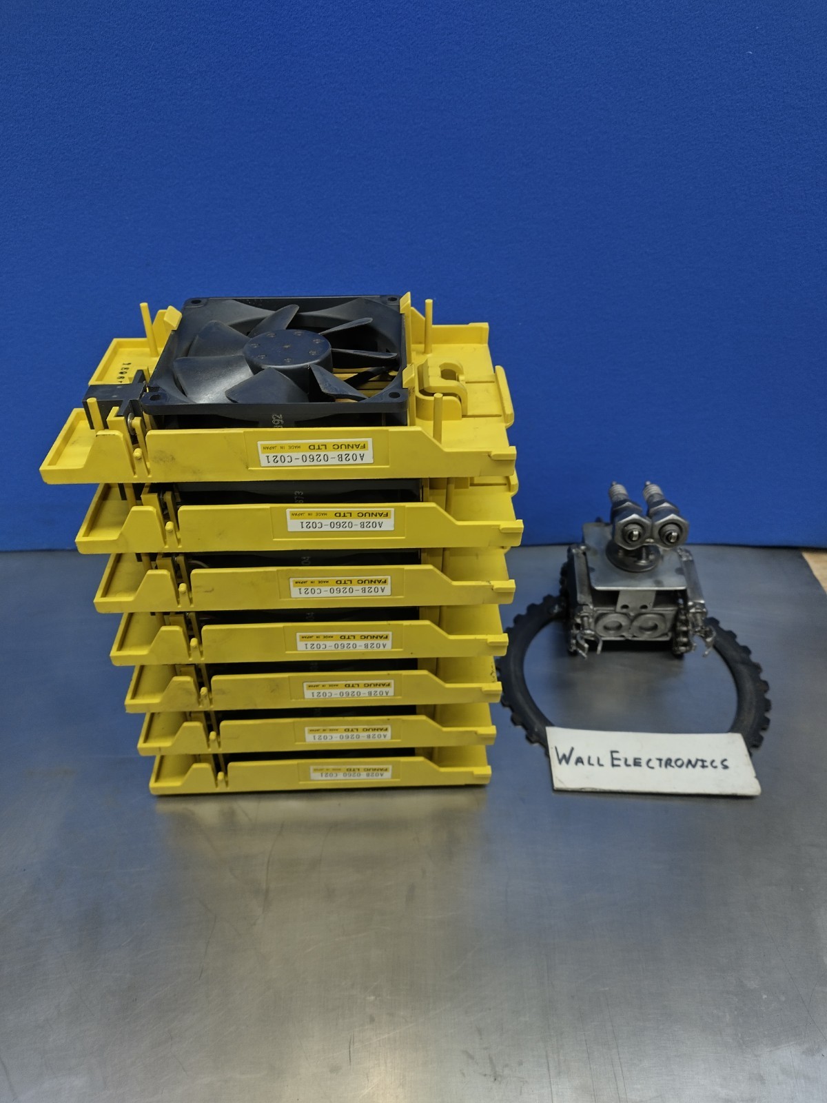 Fanuc A02B-0260-C021 CPU Cooling Fan Unit A230-0587-X002