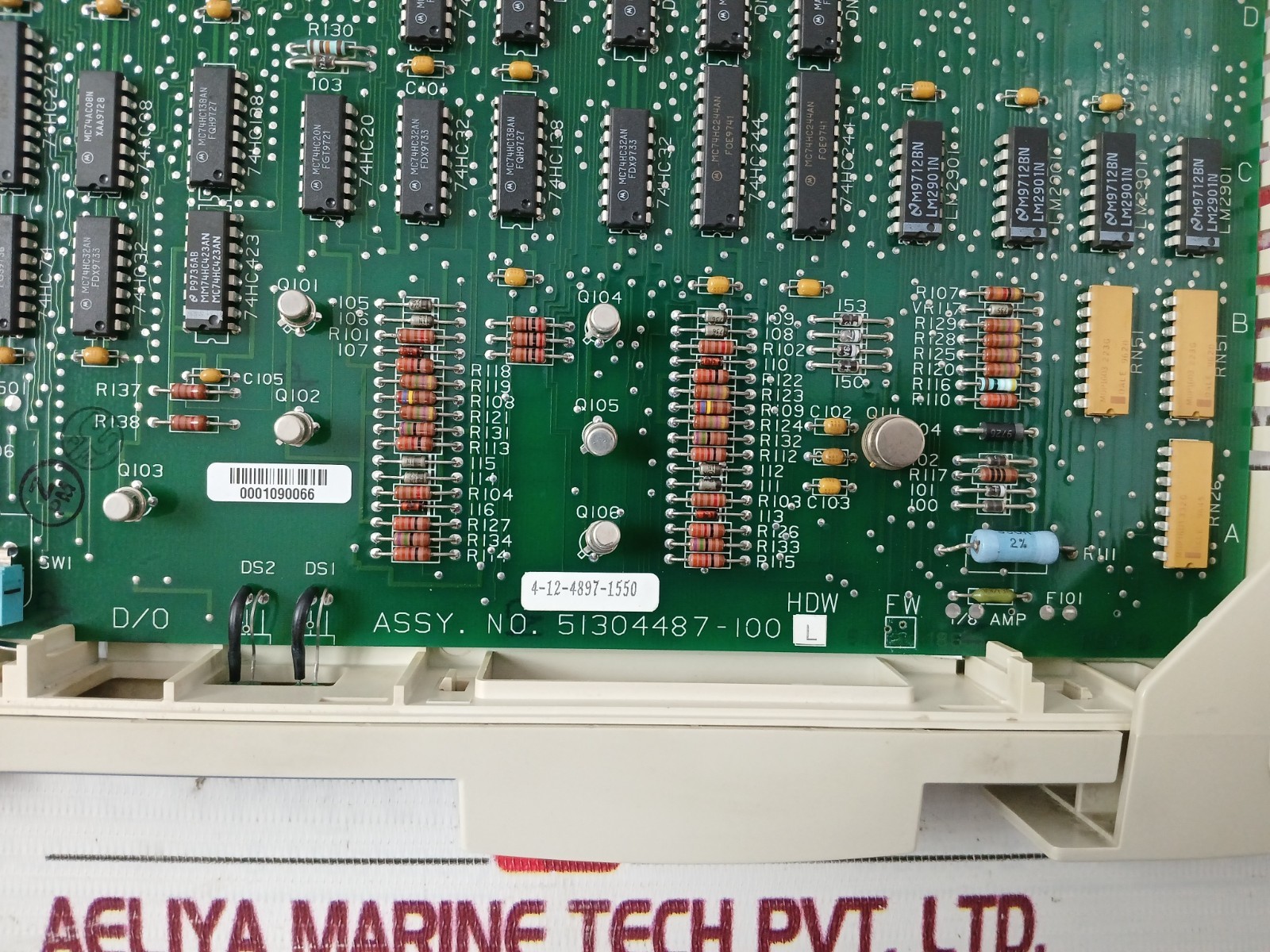 HONEYWELL 51402599-100 15 Slot I/O Backplane System 51304754-100 MU-PLAM02