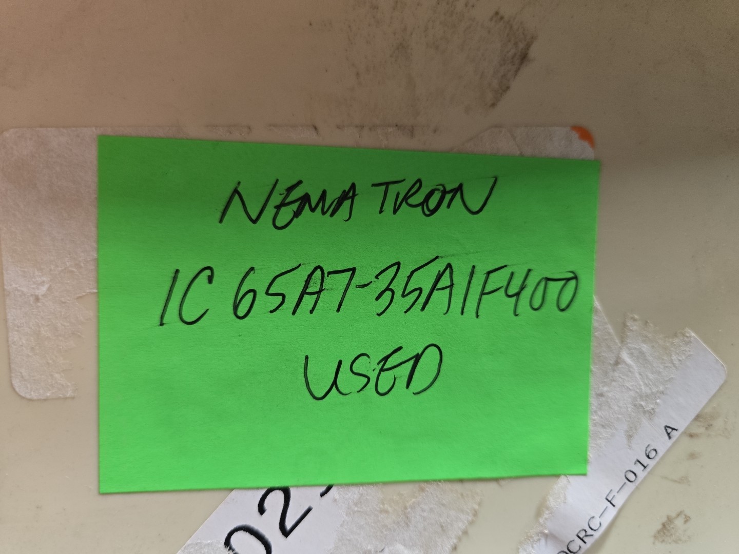 Nematron IC65A7-35A1F400 Operator Interface Control Unit Industrial Computer 12″