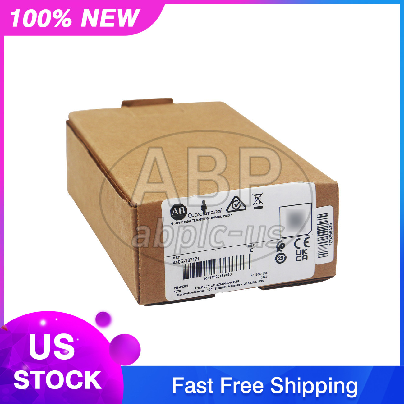 NEW 440G-T27171 ALLEN BRADLEY Guard Locking Switch TLS-GD2: TLS-1 GD2 24V ac/dc