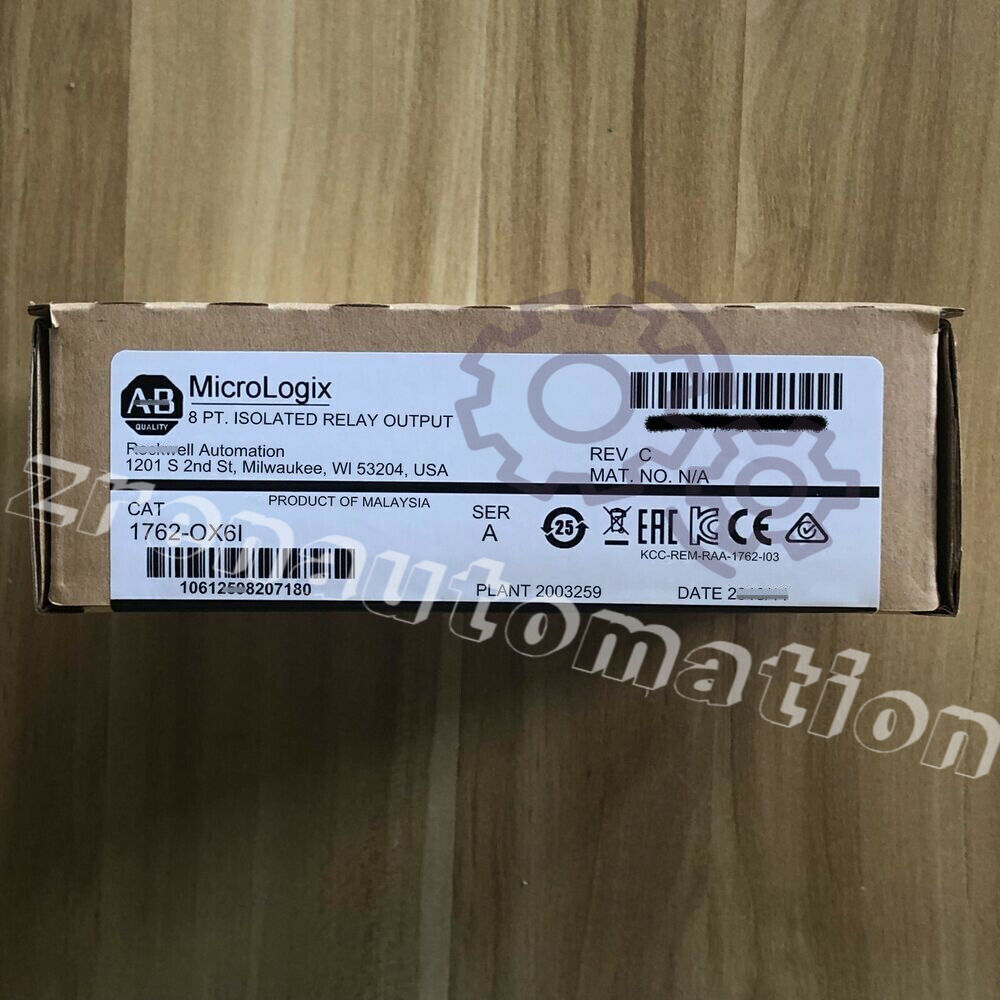 1762-OX6I AB PLC Module 8Pt Isolated Relay Output Module 1762OX6I Spot Goods