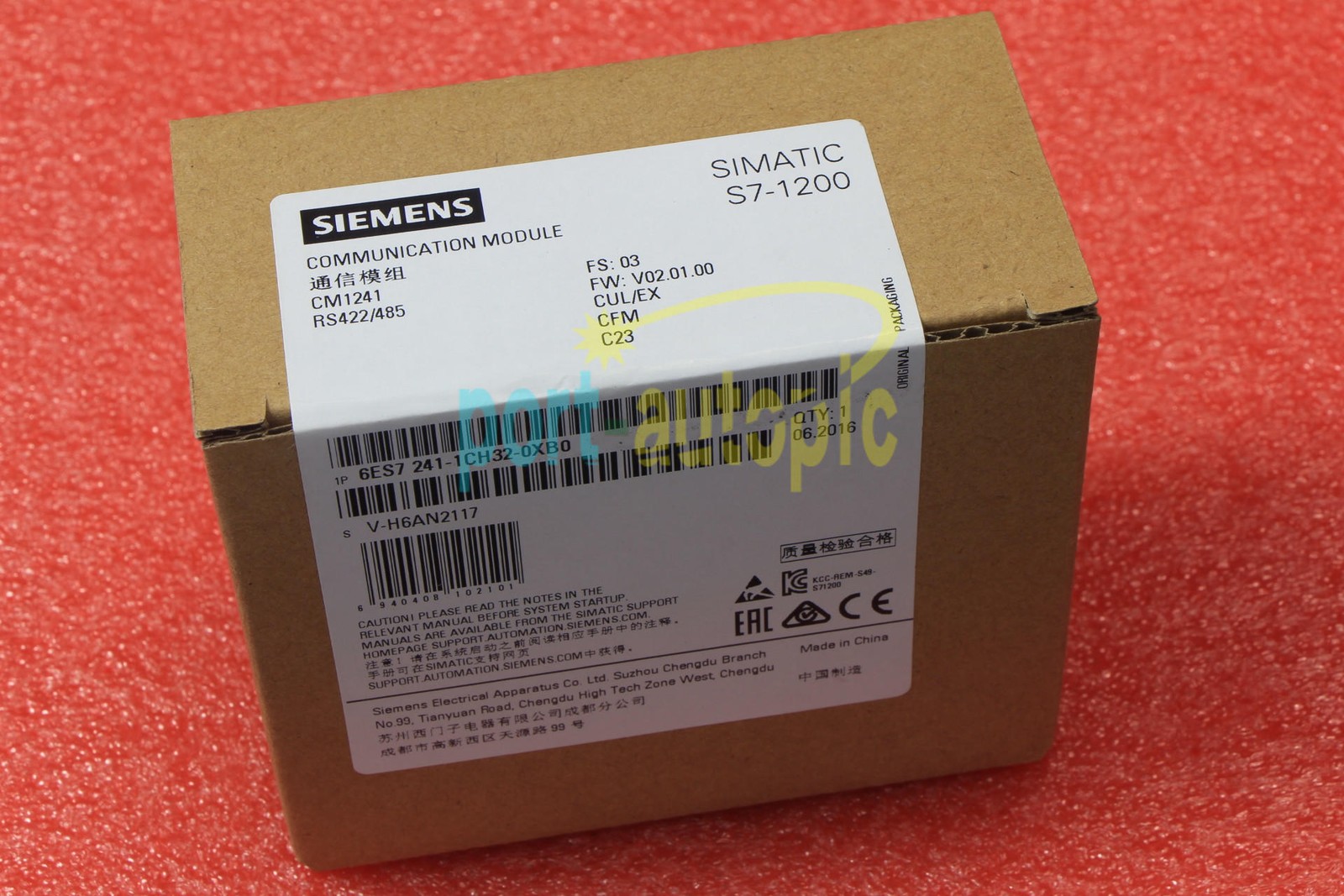 1x NEW Siemens 6ES7241-1CH32-0XB0 PLC 6ES7 241-1CH32-0XB0