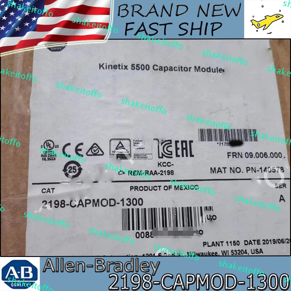 Brand New AB 2198-CAPMOD-1300 Kinetix 5500 Capacitor Module New AB US