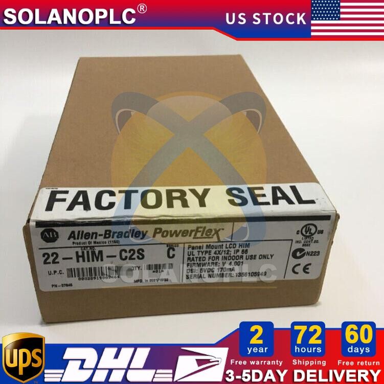 22HIMC2S Allen-Bradley 22-HIM-C2S PowerFlex Panel Mount LCD HIM