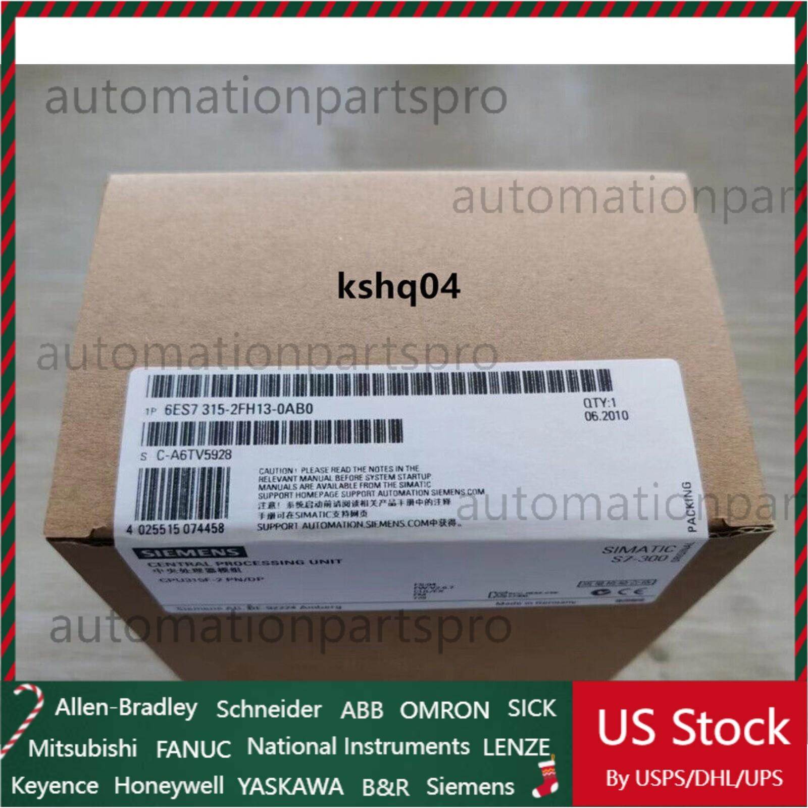 1PC New Siemens 6ES7315-2FH13-0AB0 6ES7 315-2FH13-0AB0 fast delivery