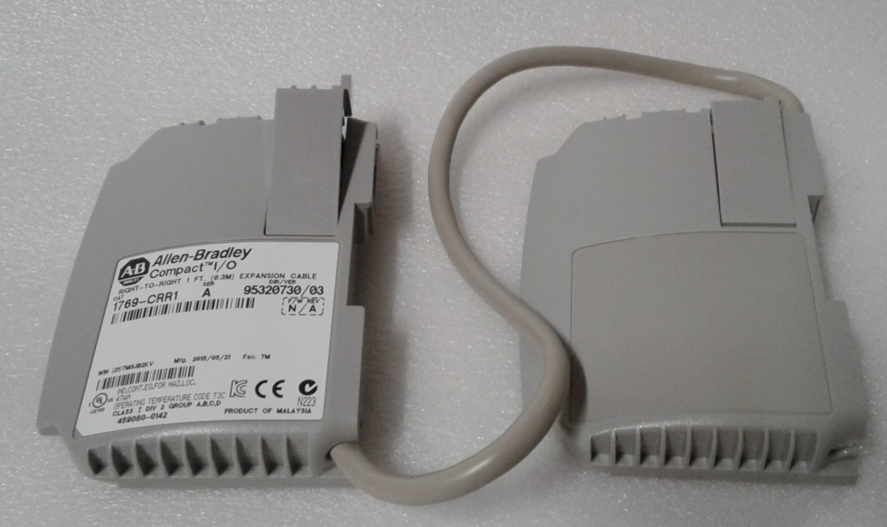 Allen-Bradley 1769-CRR1 Ser. A Compact I/O Right-To-Right 1 Ft. Cable – NEW NIB