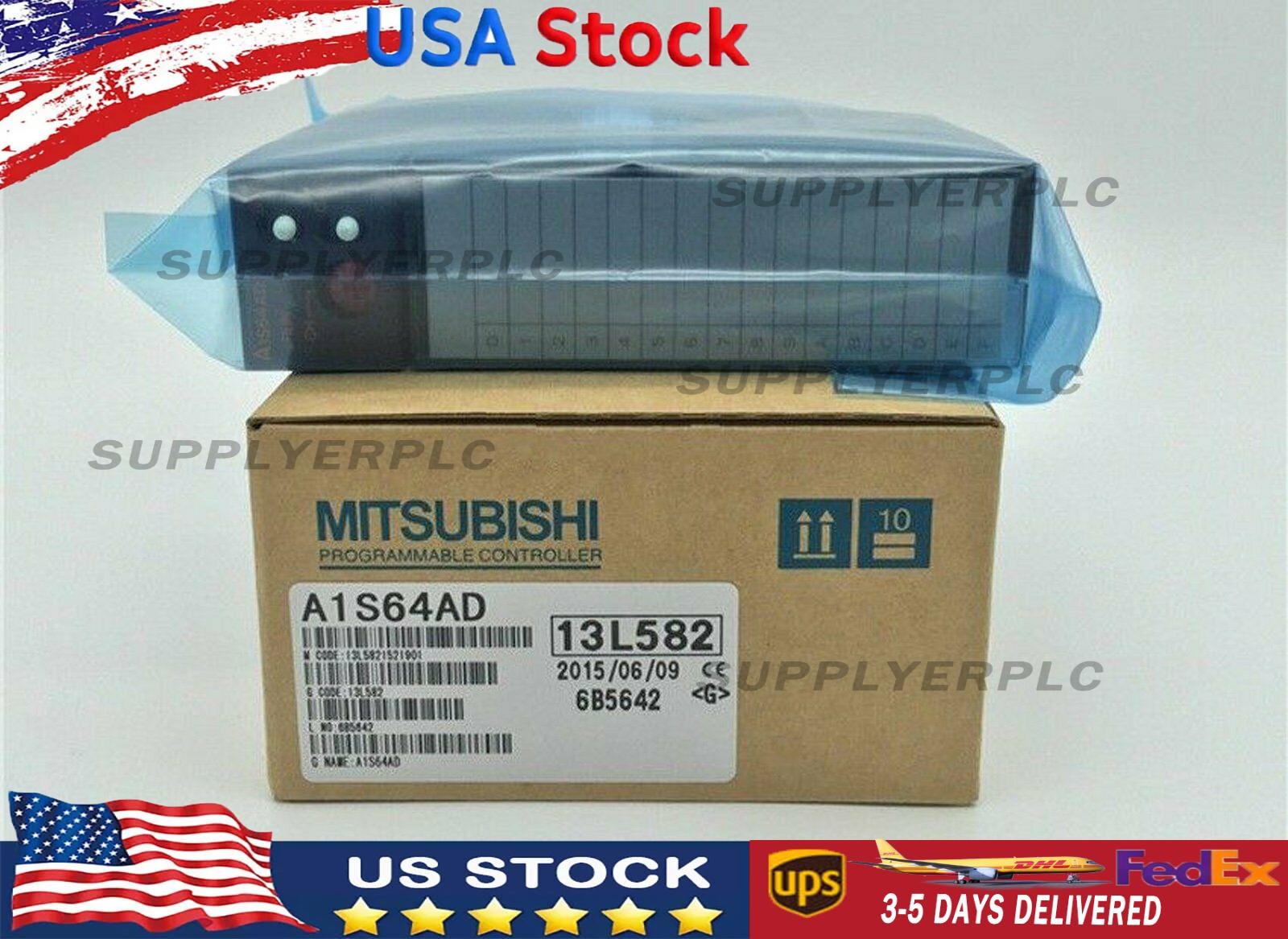 1PC A/D Converter Unit A1S 64AD A1S64AD Brand Mitsubishi New IN BOX#XR