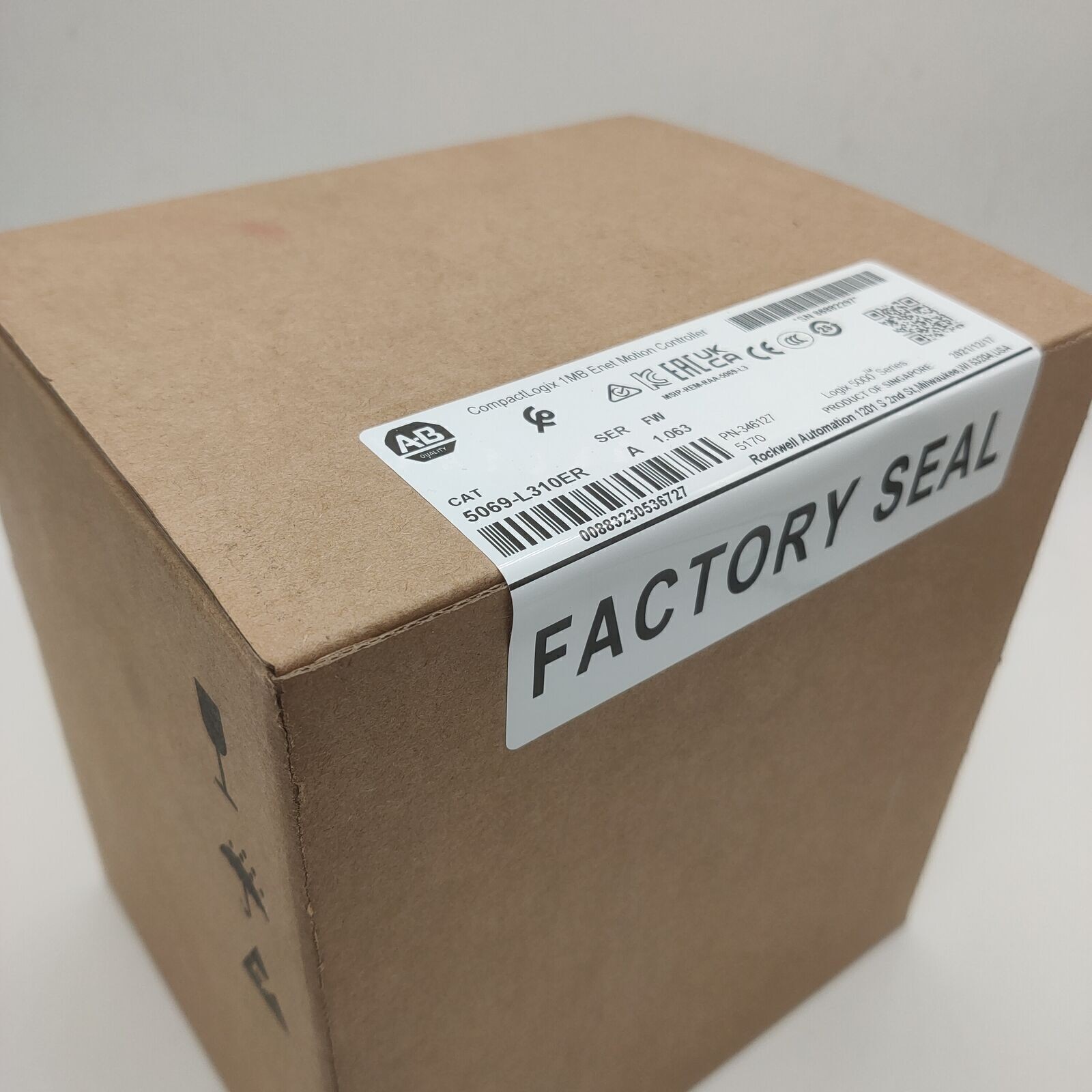 AB 5069-L310ER /A CompactLogix 1MB Controller 2022 New Original New US AB