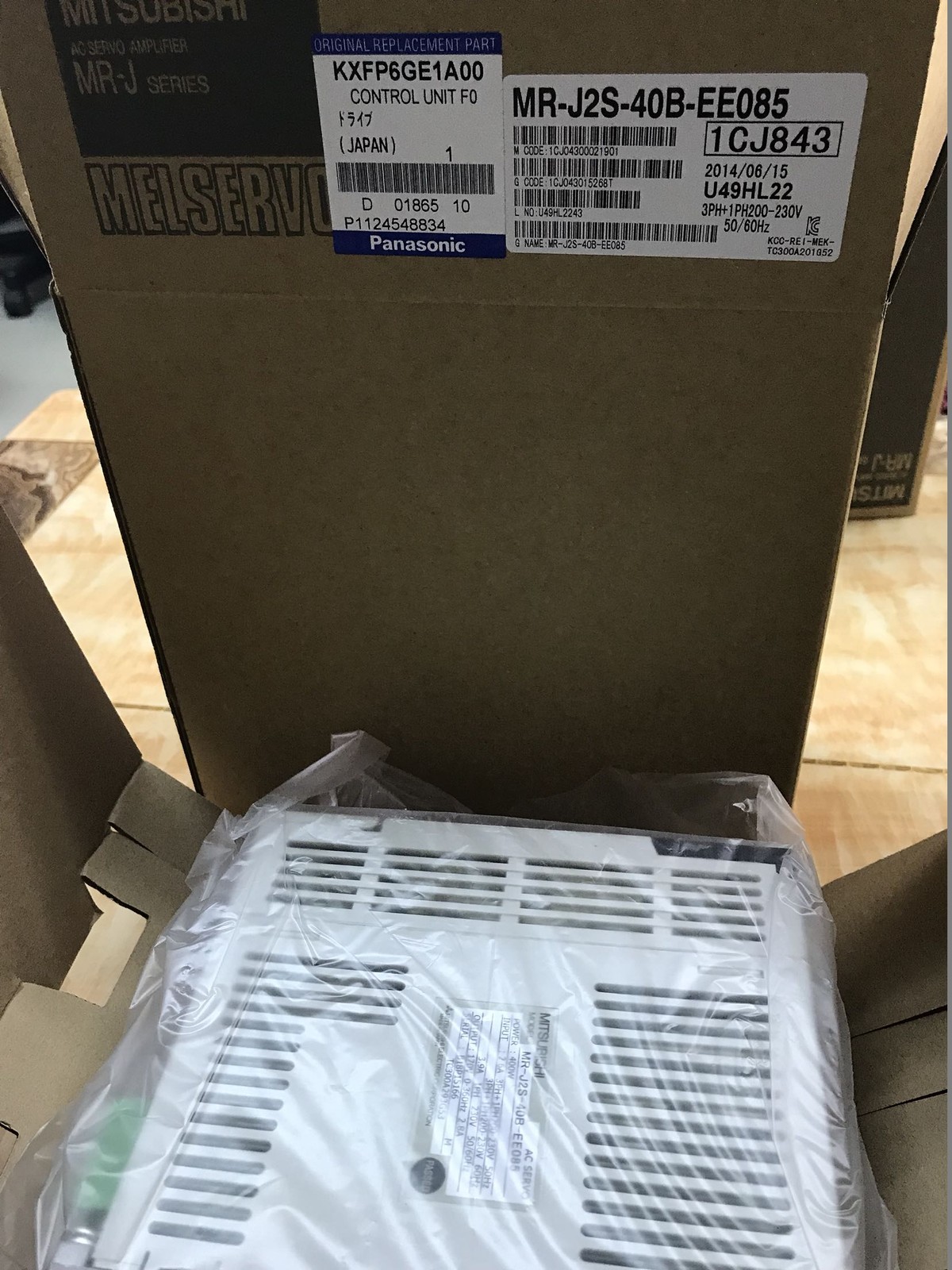 Brand New MITSUBISHI MR-J2S-40B-EE085 AC SERVO AMPLIFIER Free shipping#LJ