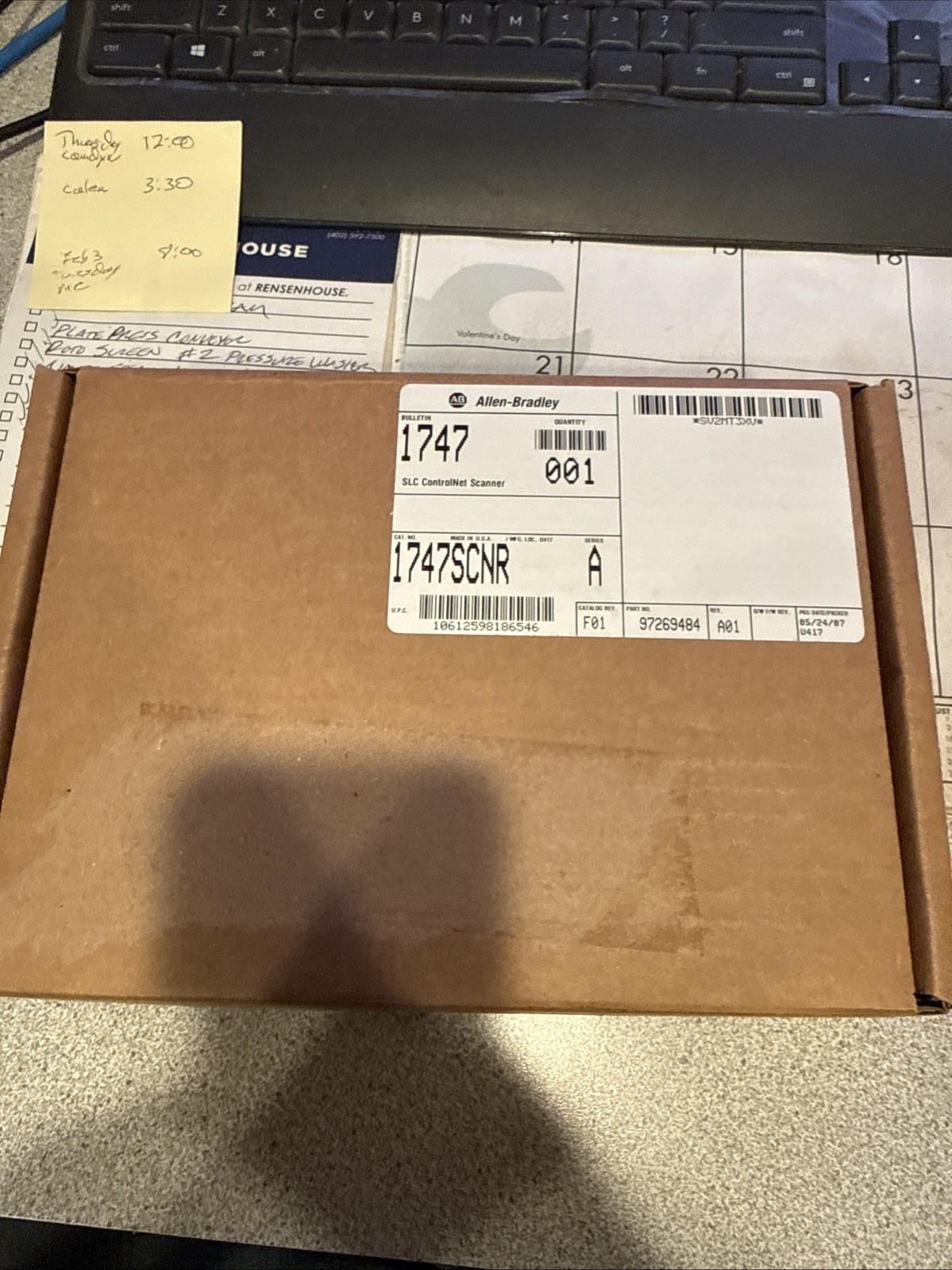 Allen-Bradley 1747-SCNR (1747SCNR) Industrial Control System