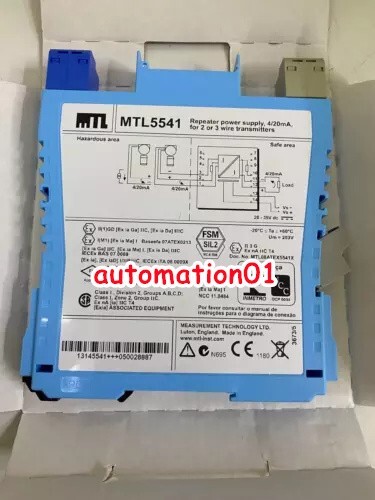 MTL5541 MTL Lsolated Safety Barrier New In Box