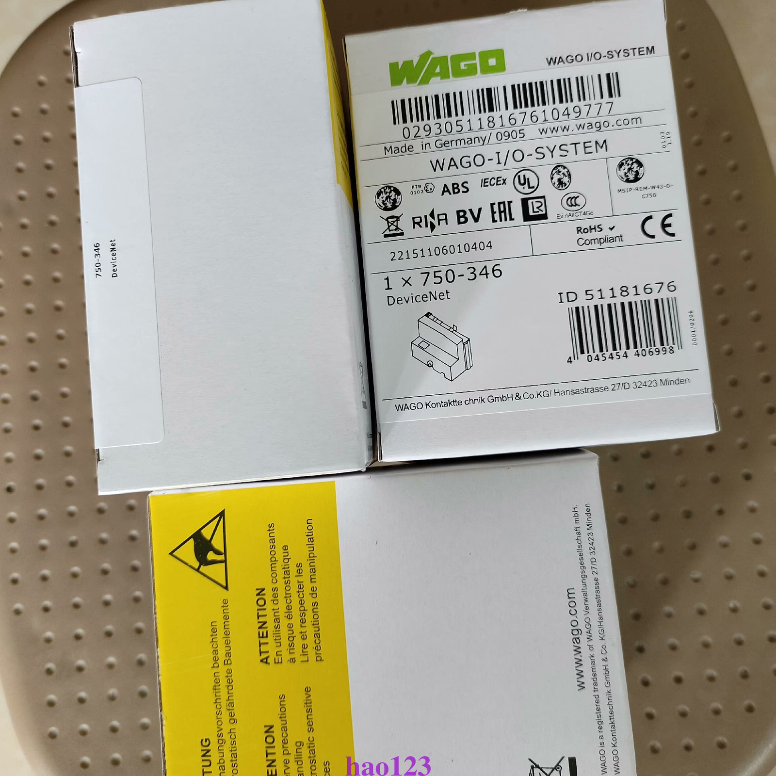 1 PCS 750-346 WAGO FC DeviceNet module 750-346 Brand New DHL/FedEx Fast Shipping
