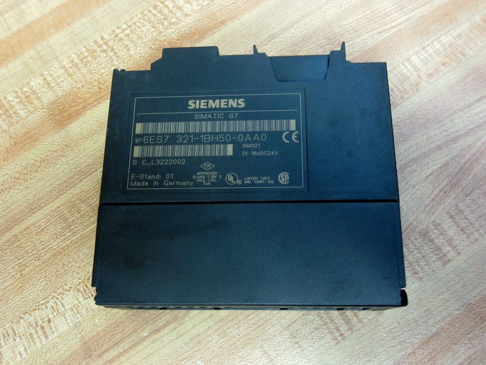 Siemens 6ES7321-1BH01-0AA0 Module 6ES73211BH010AA0 E-Stand: 01