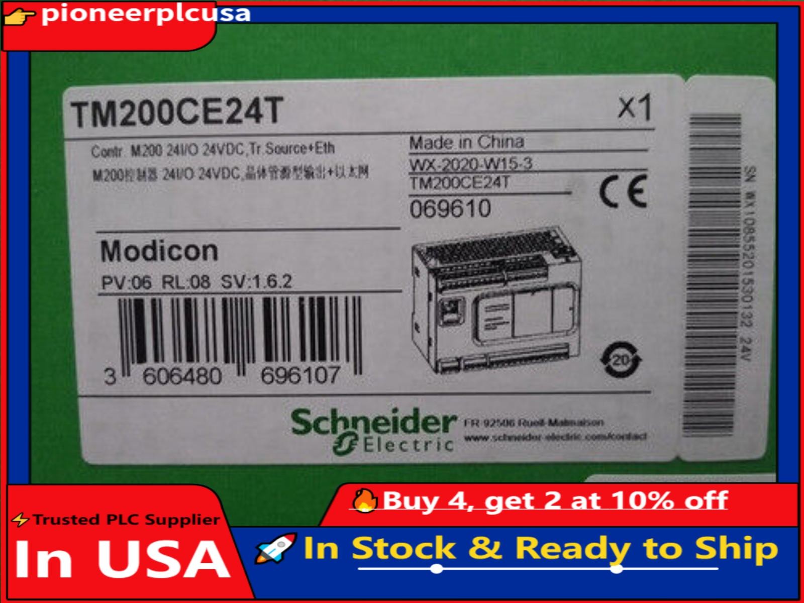 1PC New Schneider TM200CE24T PLC Module Expedited Shipping