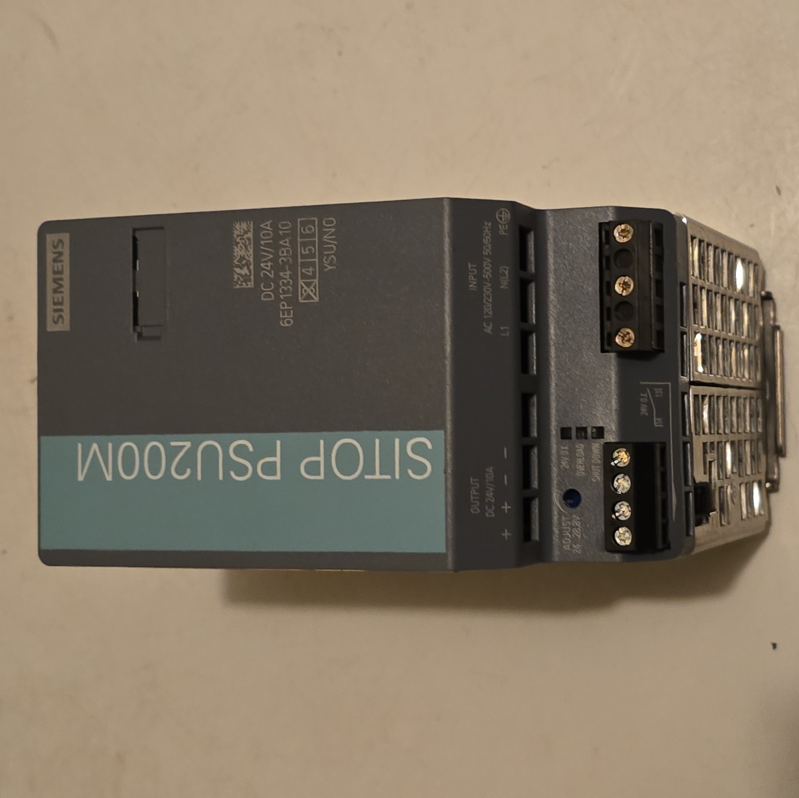 SIEMENS 6EP1334-3BA10 SITOP PSU200M 10 A STABILIZED POWER SUPPLY