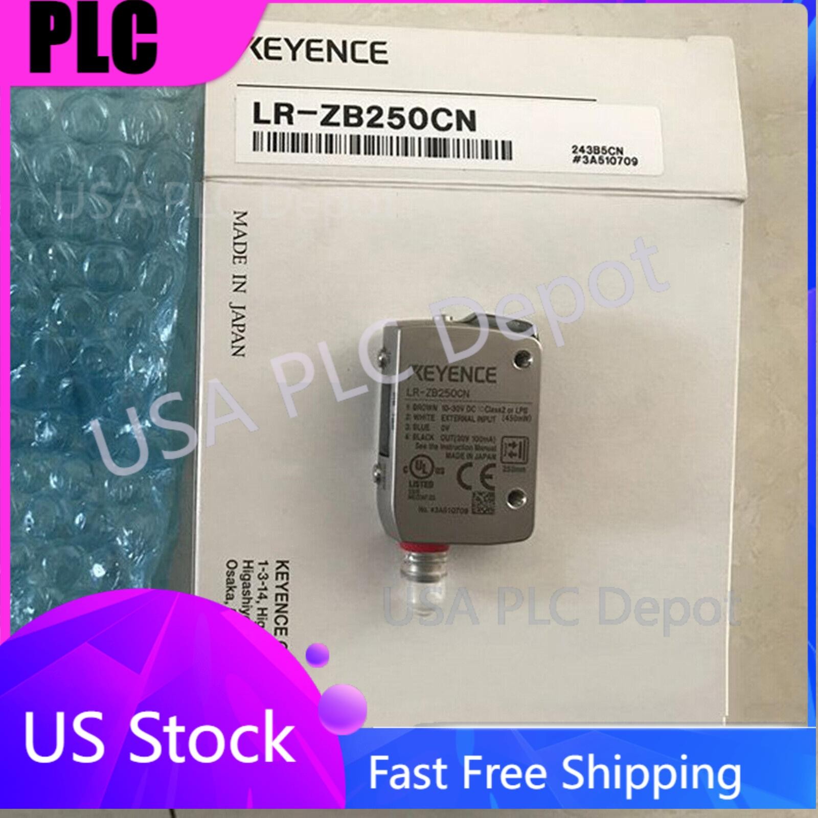 1PC New Keyence LR-ZB250CN LRZB250CN Sensor In Box US Free TAX US Free TAX