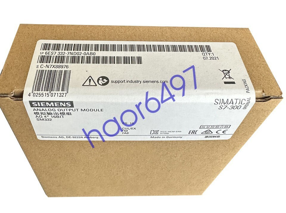 6ES7332-7ND02-0AB0 New SIEMENS Output Module 6ES7332-7ND02-0AB0 IPCS