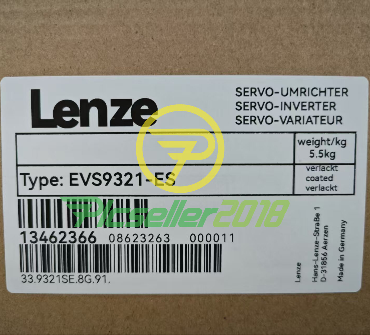1PC NEW EVS9321-ES LENZE EVS9321ES SERVO INVERTER
