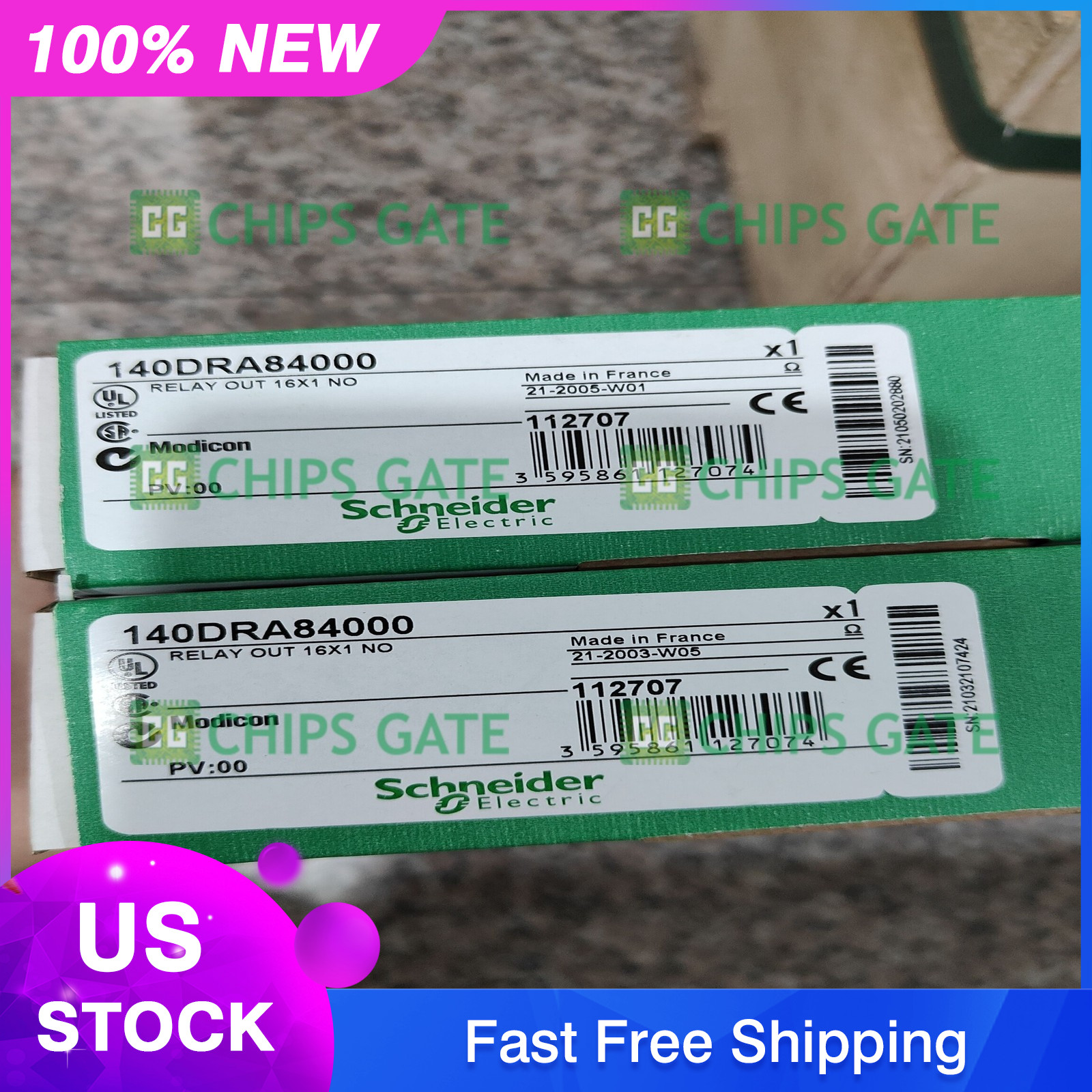 1PCS Schneider PLC Output Module 140DRA84000 New In Box Fast Ship