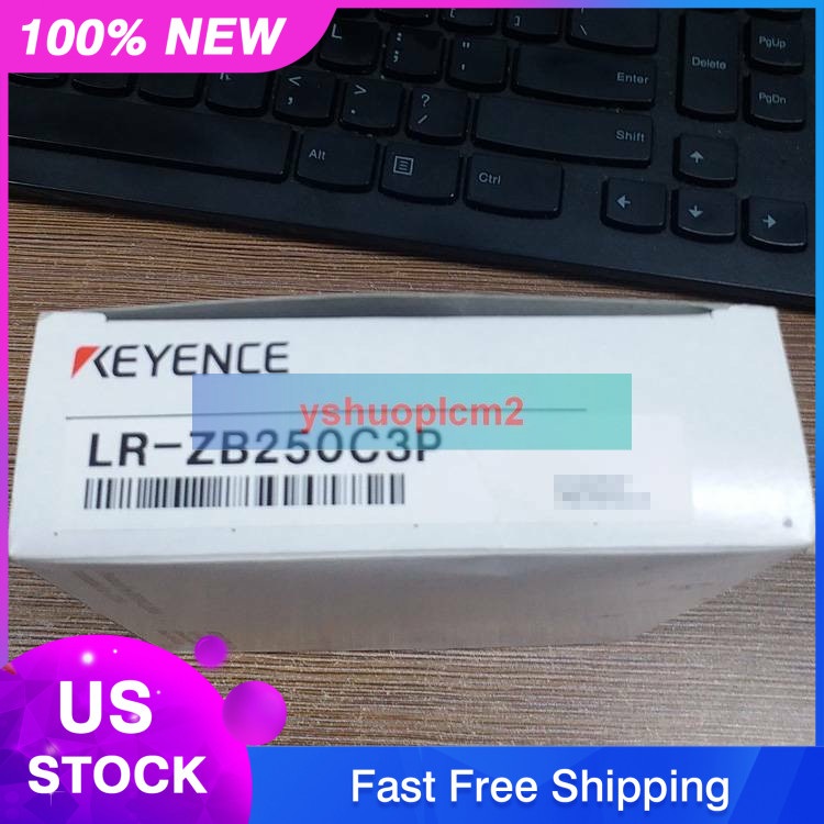 Keyence LR-ZB250C3P Self-contained CMOS Laser Sensor w/ M8 connector Sn 250 mm