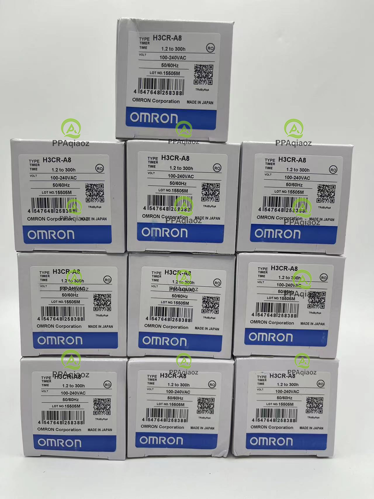 H3CR-A8 1Pcs New Omron Timer Modules 100-240VAC 50/60HZ Good Quality
