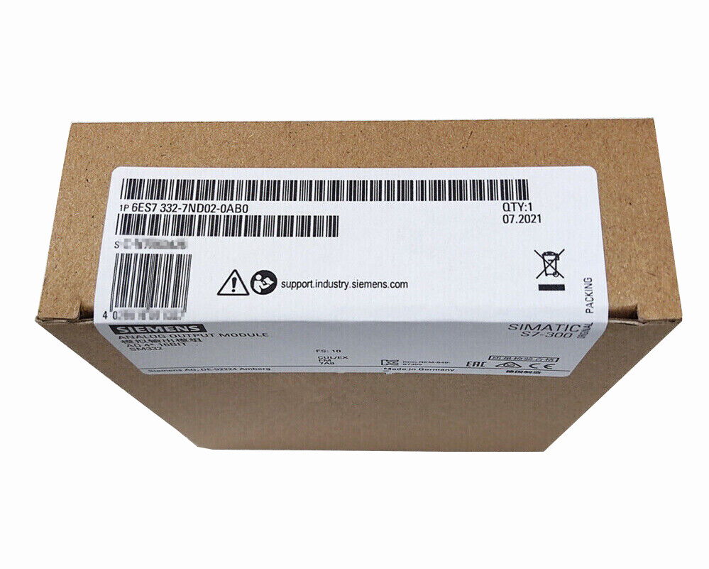 6ES7332-7ND02-0AB0 NEW SIEMENS 6ES7332-7ND02-0AB0 S7-300 Analog Output Module