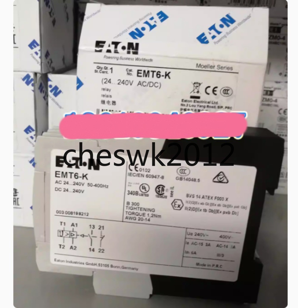 1 PCS NEW IN BOX EATON MOELLER EMT6-K Thermistor Overload Relay