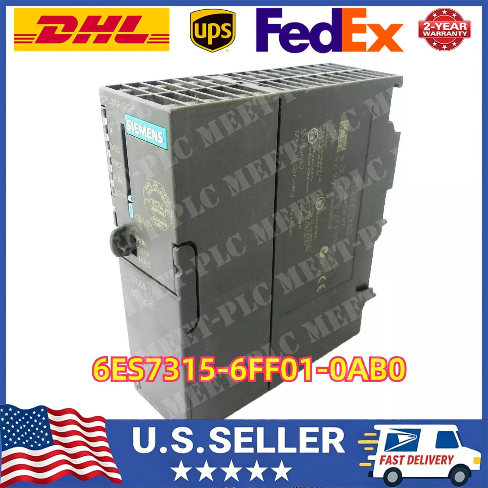 New Siemens 6ES7 315-6FF01-0AB0 6ES7315-6FF01-0AB0 SIMATIC S7-300 CPU 315F