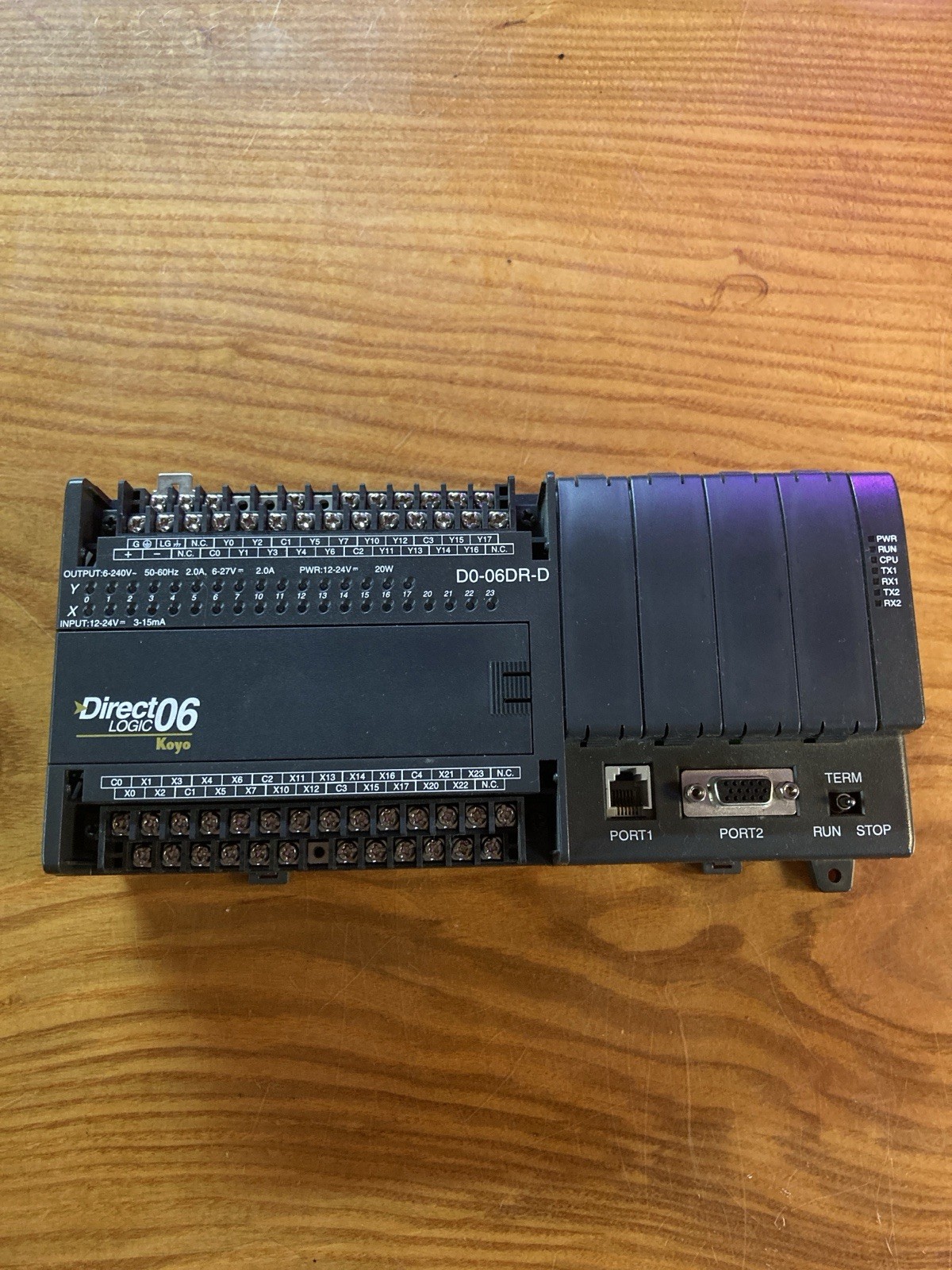 Automation Direct D0-06DR Koyo Direct Logic D006DR-D good working condition !!
