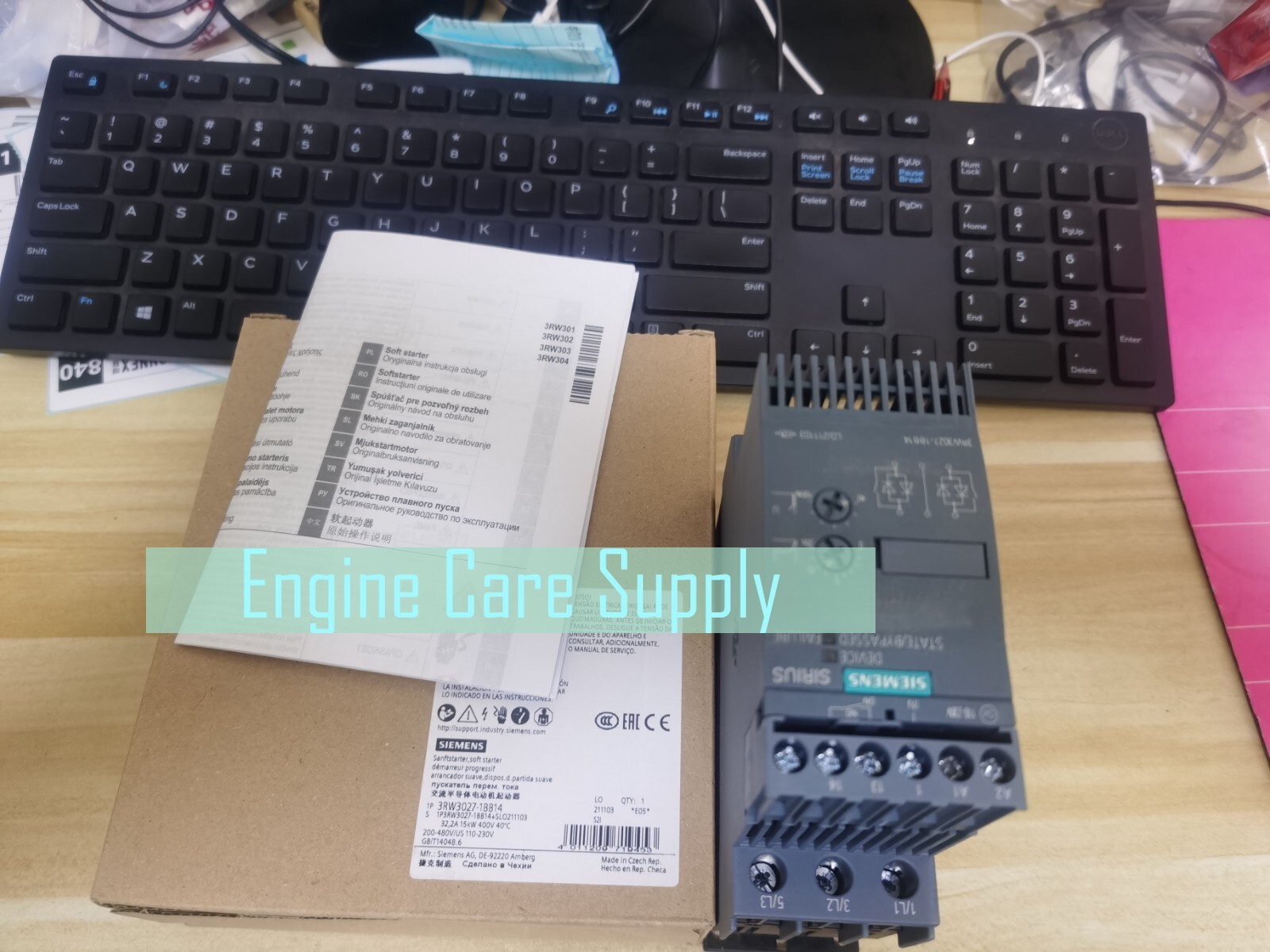 1PC New Siemens 3RW3027-1BB14 3RW30271BB14 Starter In Box Brand