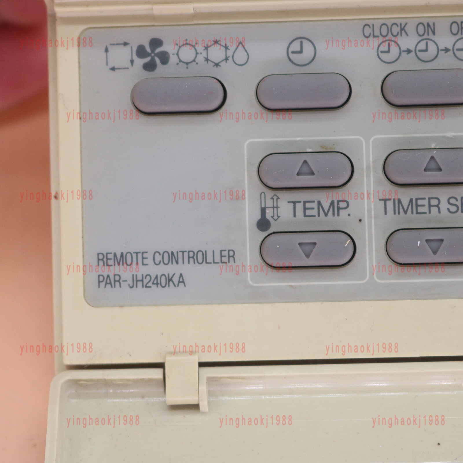 One Used Mitsubishi PAR-JH240KA MD-0152-001 Air ing Remote Controller ship DHL