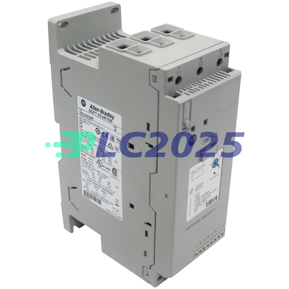 Sealead New Allen Bradley 150-C60NBR SMC-3 60A Smart Motor Controller