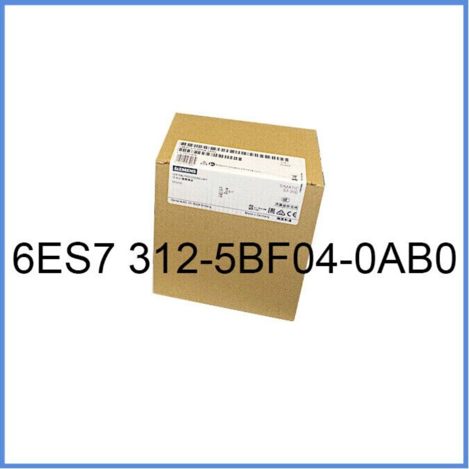 New Siemens SIMATIC S7-300 CPU 312C 6ES7312-5BF04-0AB0 6ES73125BF040AB0