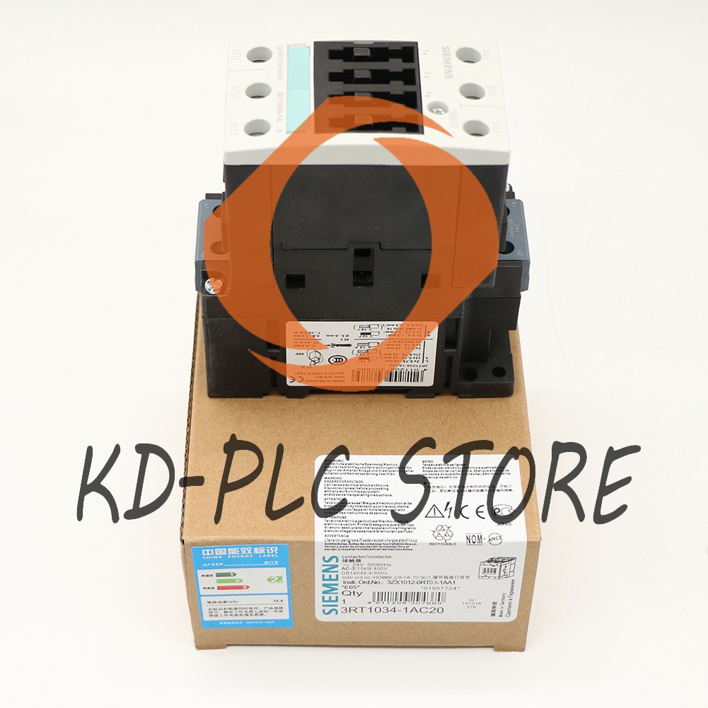 1Pcs New SIEMENS Contactor 3RT1034-1AC20 3RT10341AC20