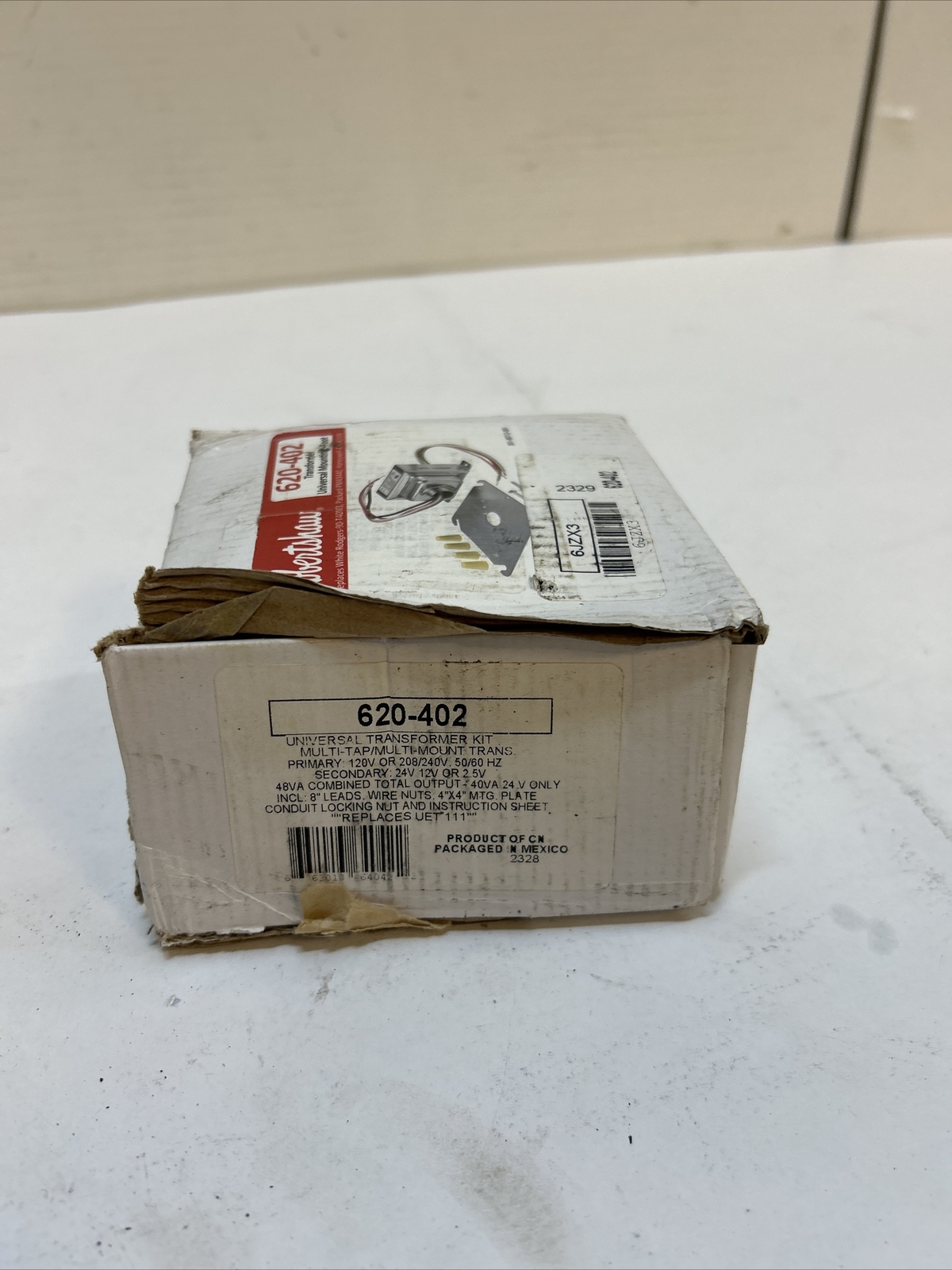Robertshaw 620-402 Class 2 Transformer,48Va,120/208/240Vac