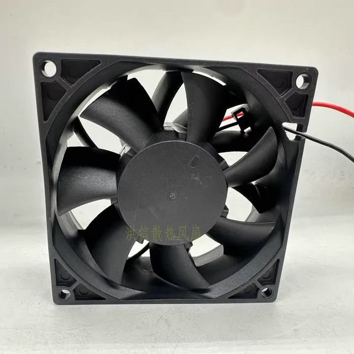 1 PCS Nidec UltraFlo Fan V92E24BS1A7-51 J87 DC24V 0.42A 9238 9cm 2 wire fan