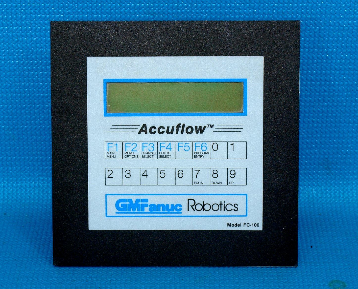FANUC ROBOTICS CONTROL PANEL FC-100 ACCUFLOW FANUC # NE-1505-470-350
