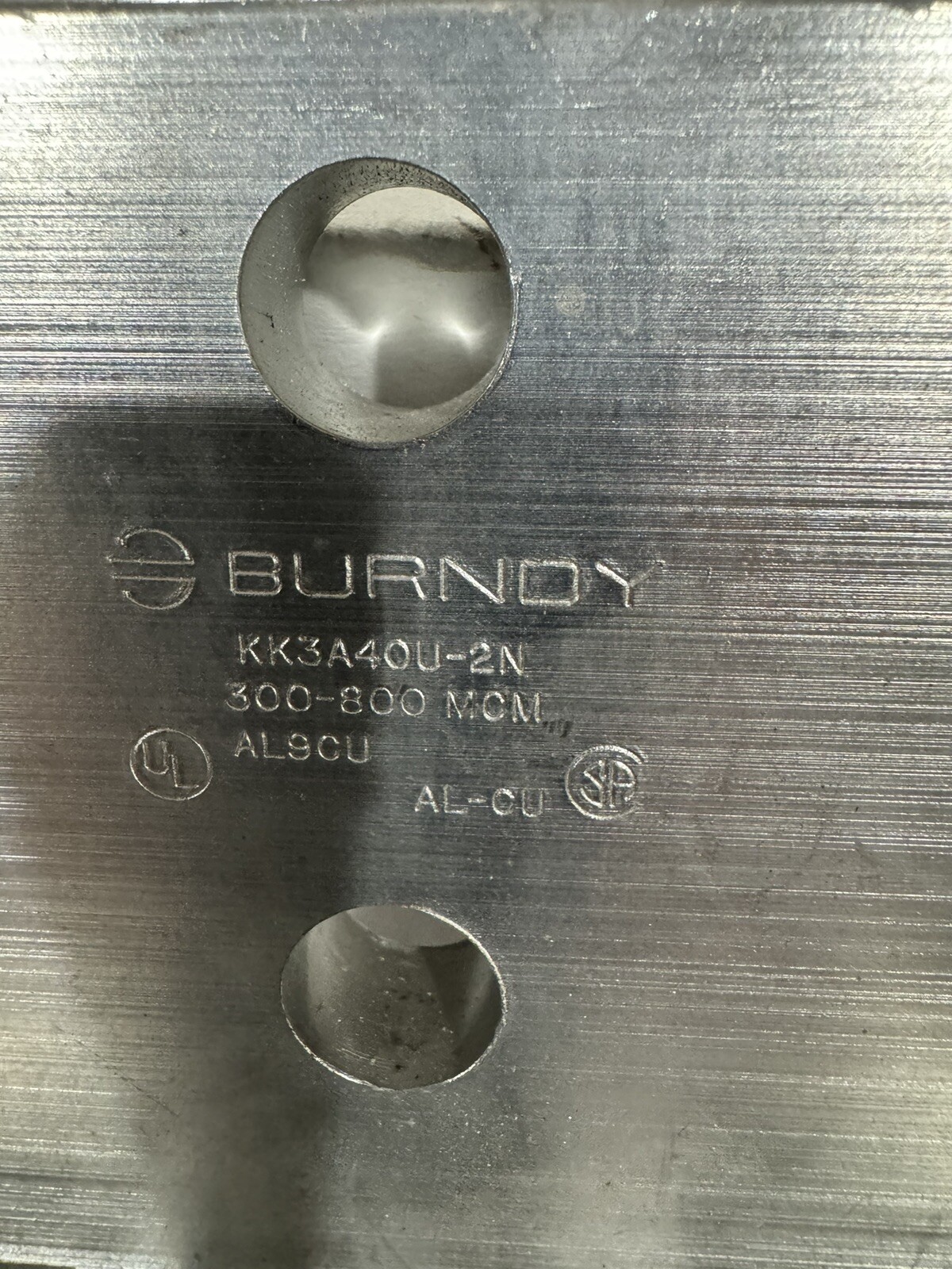 Burndy KK3A40U2-N THREE 300-800 MCM AL9CU