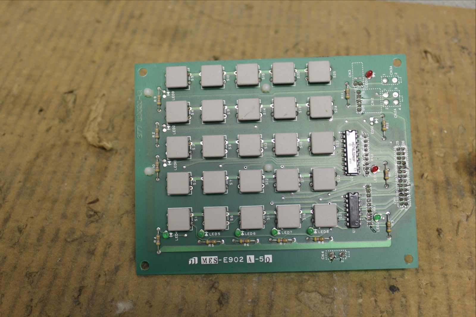 MURATA KEYBOARD CIRCUIT BOARD MES-E902A-50 MESE902A50 377 89020-61 801-99180-60